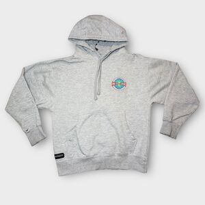 RIPNDIP We Out Here Alien Hoodie Mens Medium M Gray Graphic Pullover Sweatshirt